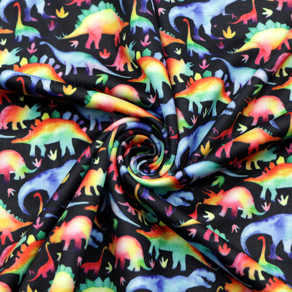 dinosaurs dino printed fabric