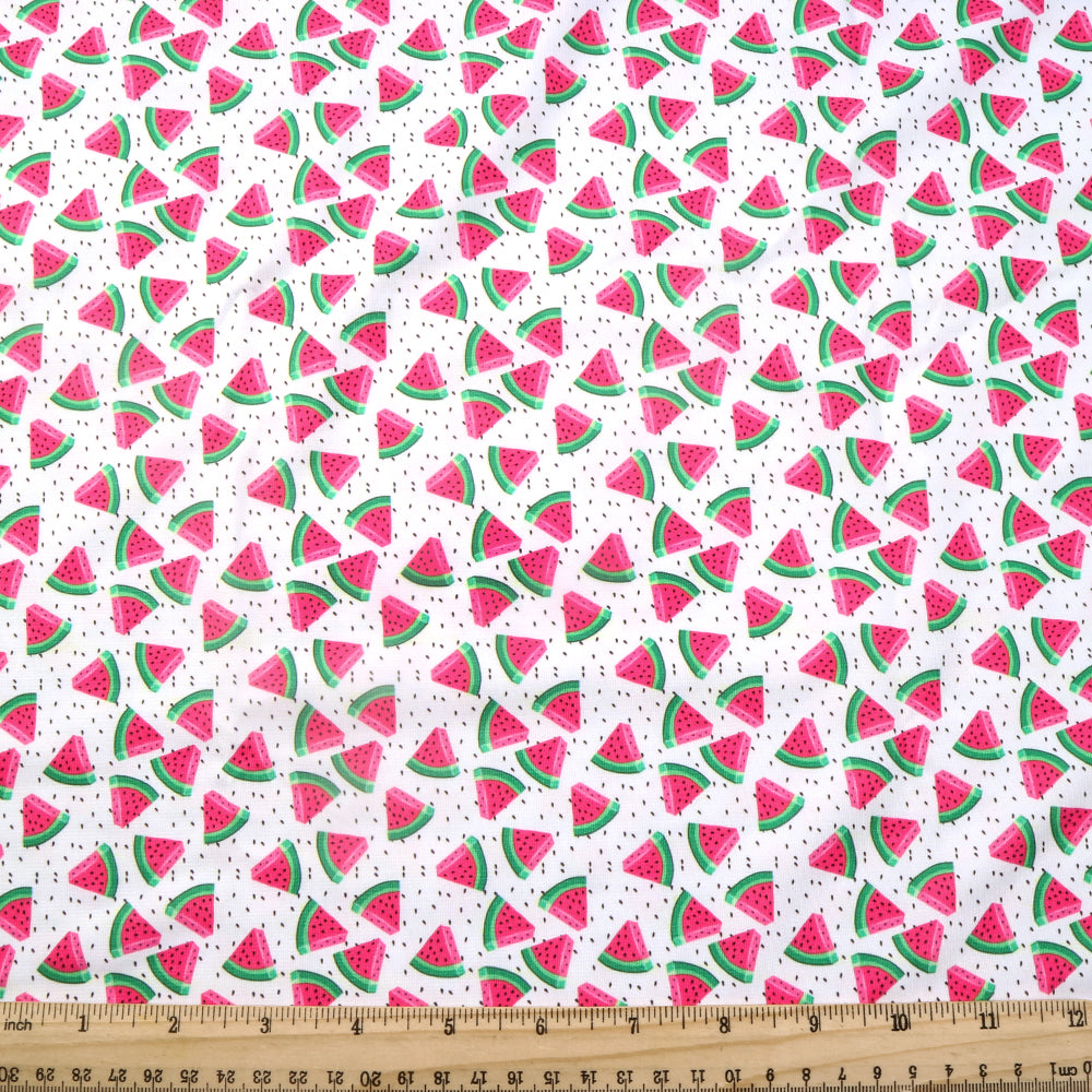 watermelon fruit printed fabric