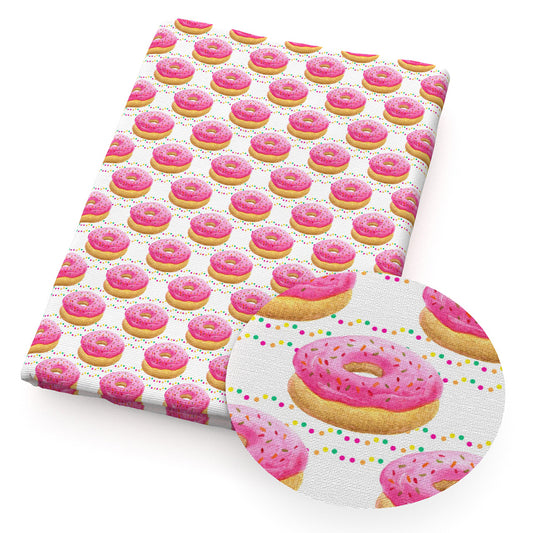 cake cupcake ice cream popsicle donuts food printed fabric