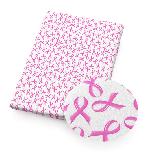 breast cancer printed fabric