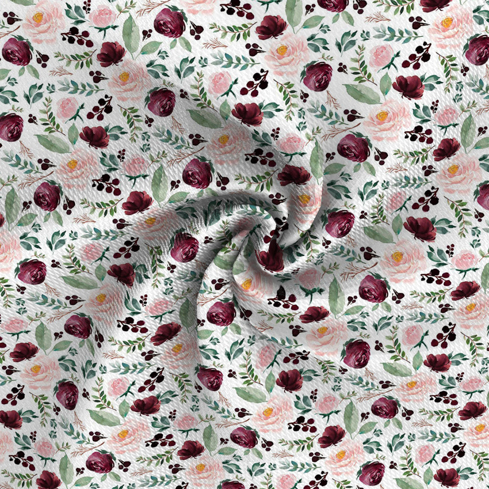 flower floral leaf leaves tree printed fabric