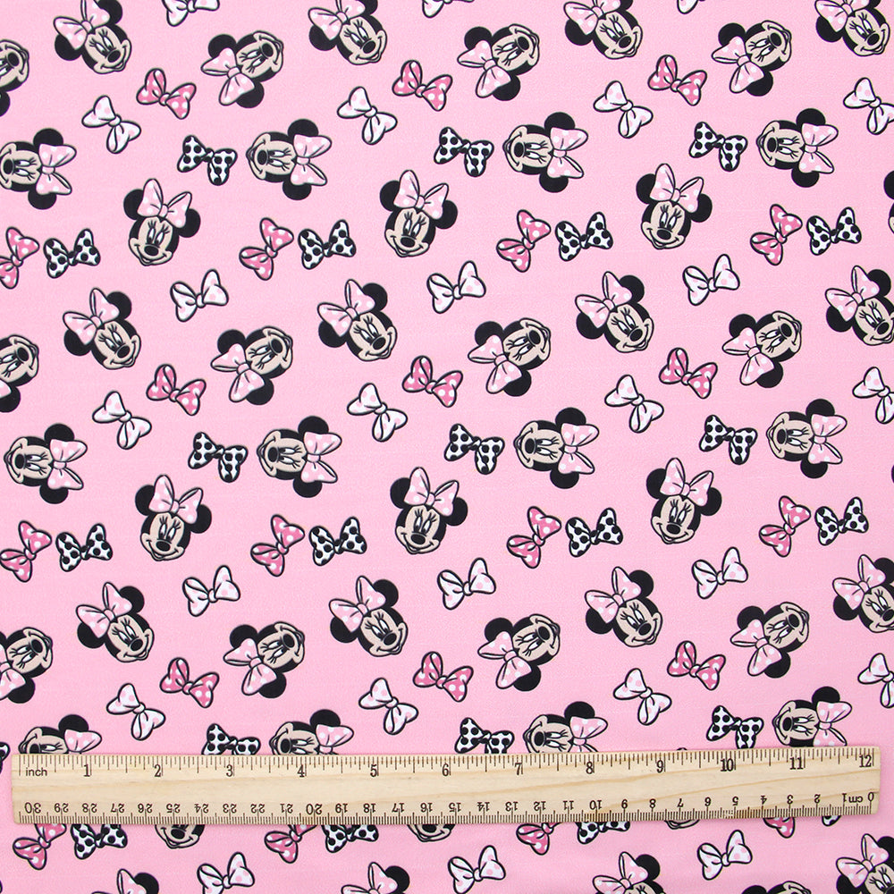 bowknot bows printed fabric