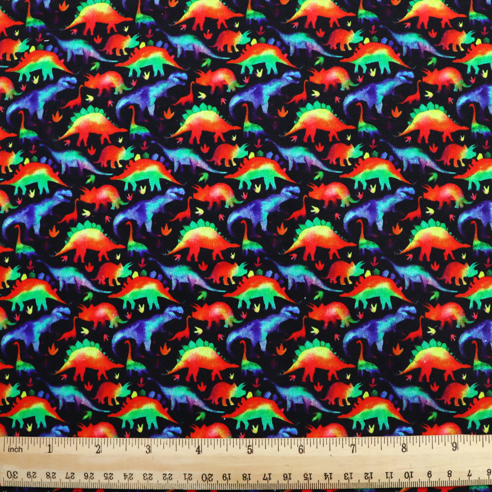 dinosaurs dino printed fabric