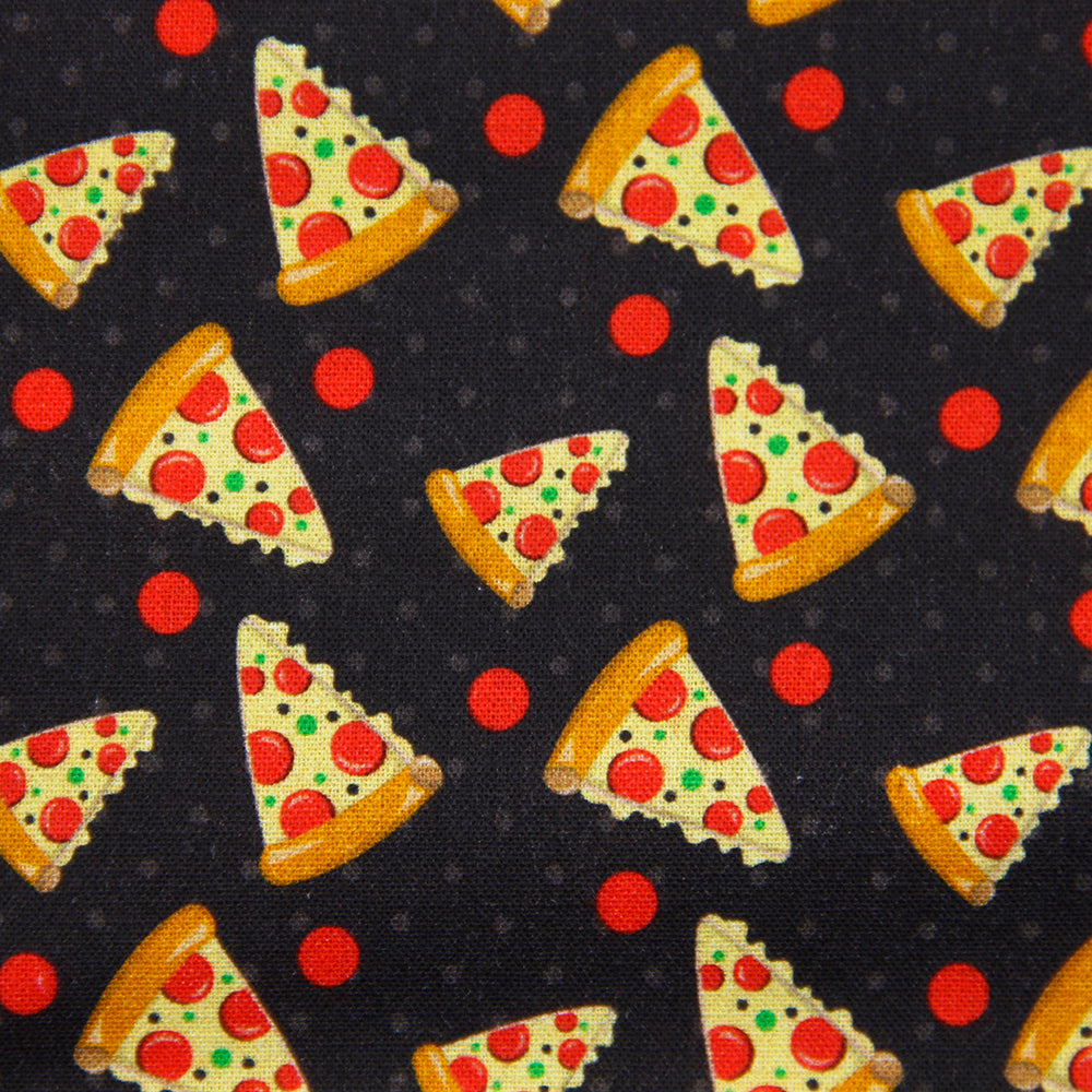 food pizza hut pizza printed fabric