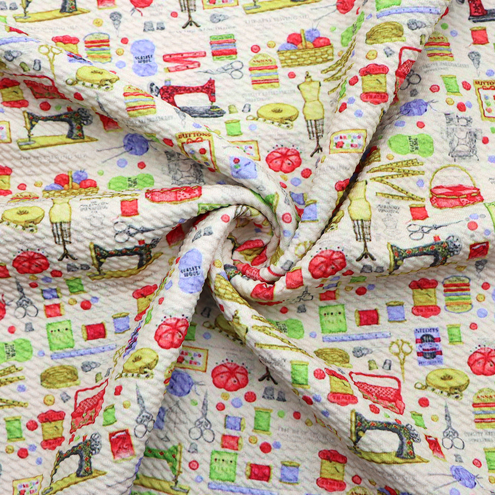 sewing machine sewing threads diy sewing handmade sewing printed fabric