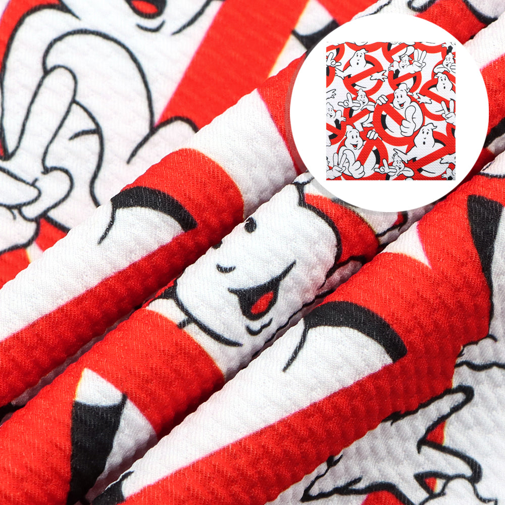 red series printed fabric