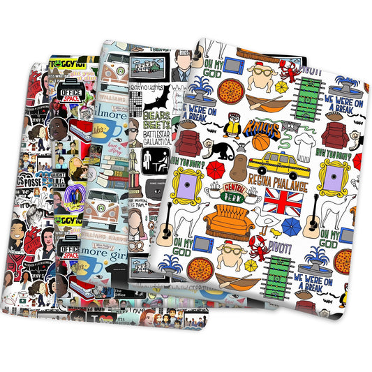 Cartoon Theme Printed Fabric