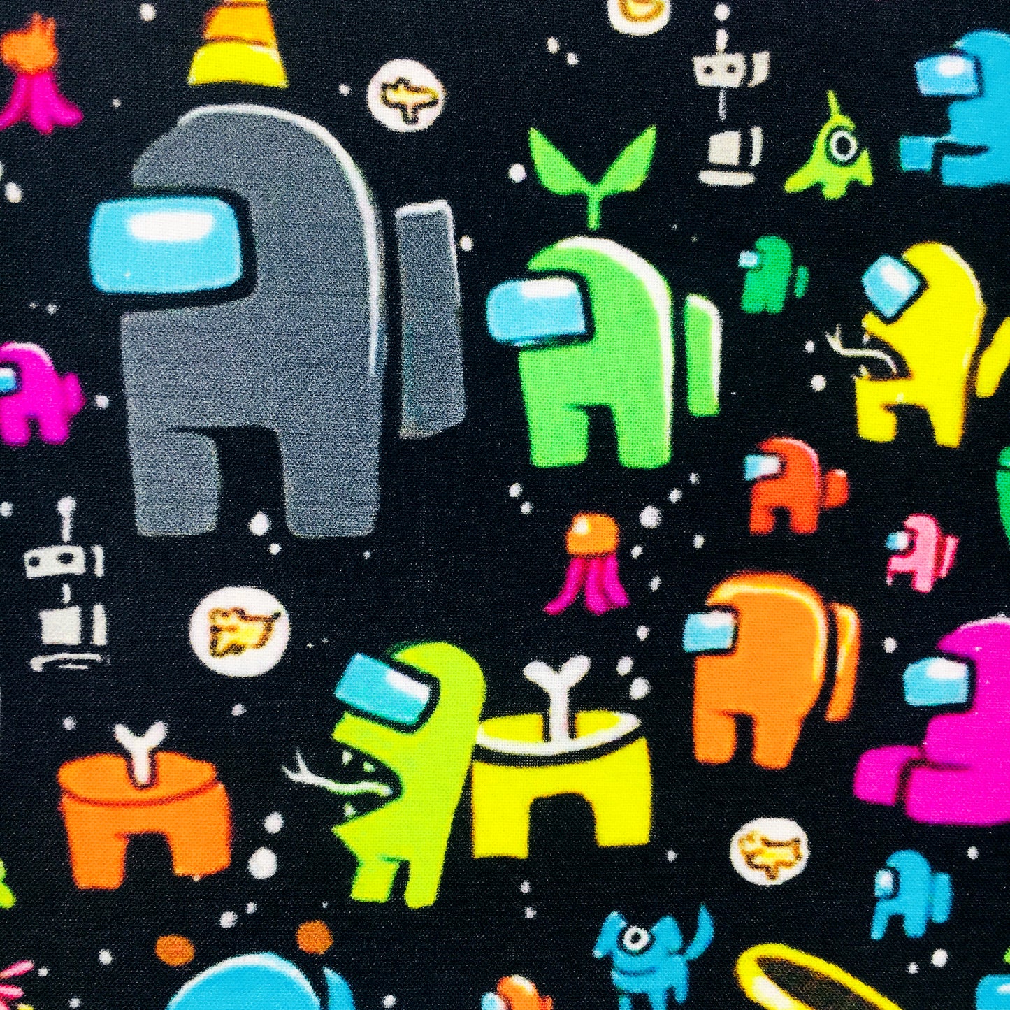 game console among us printed fabric