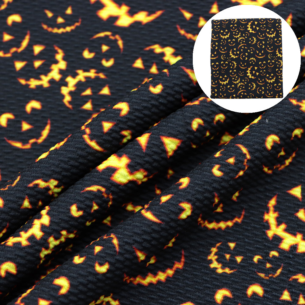 black series yellow series printed fabric