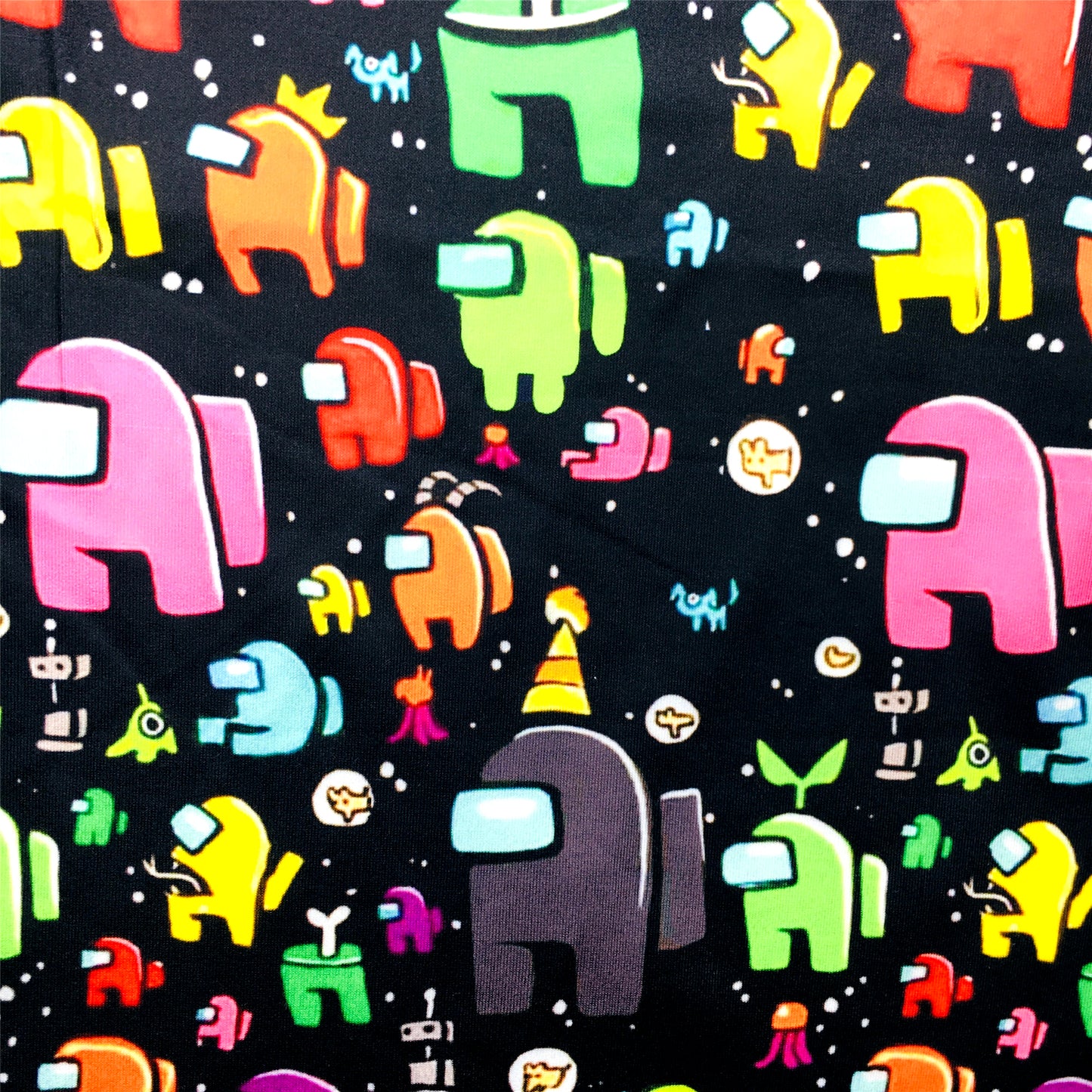 game console among us printed fabric