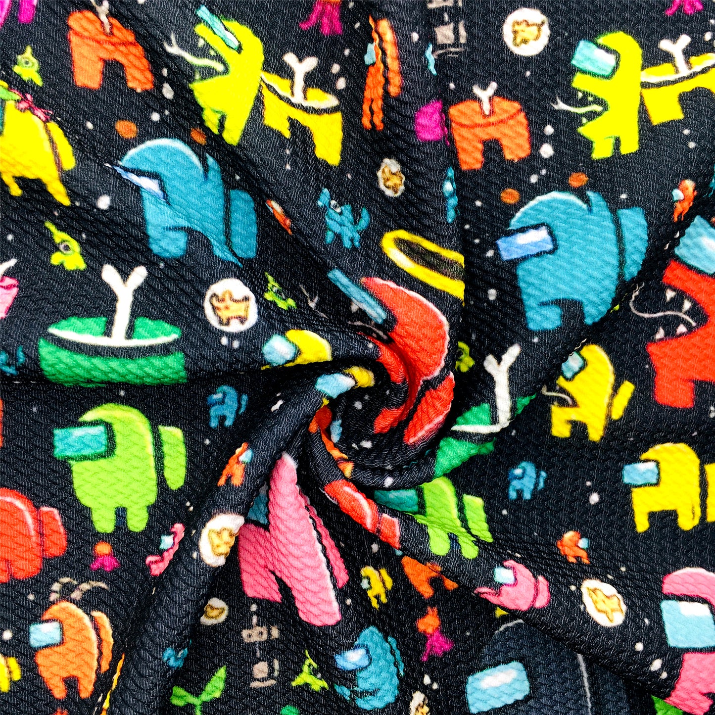 game console among us printed fabric