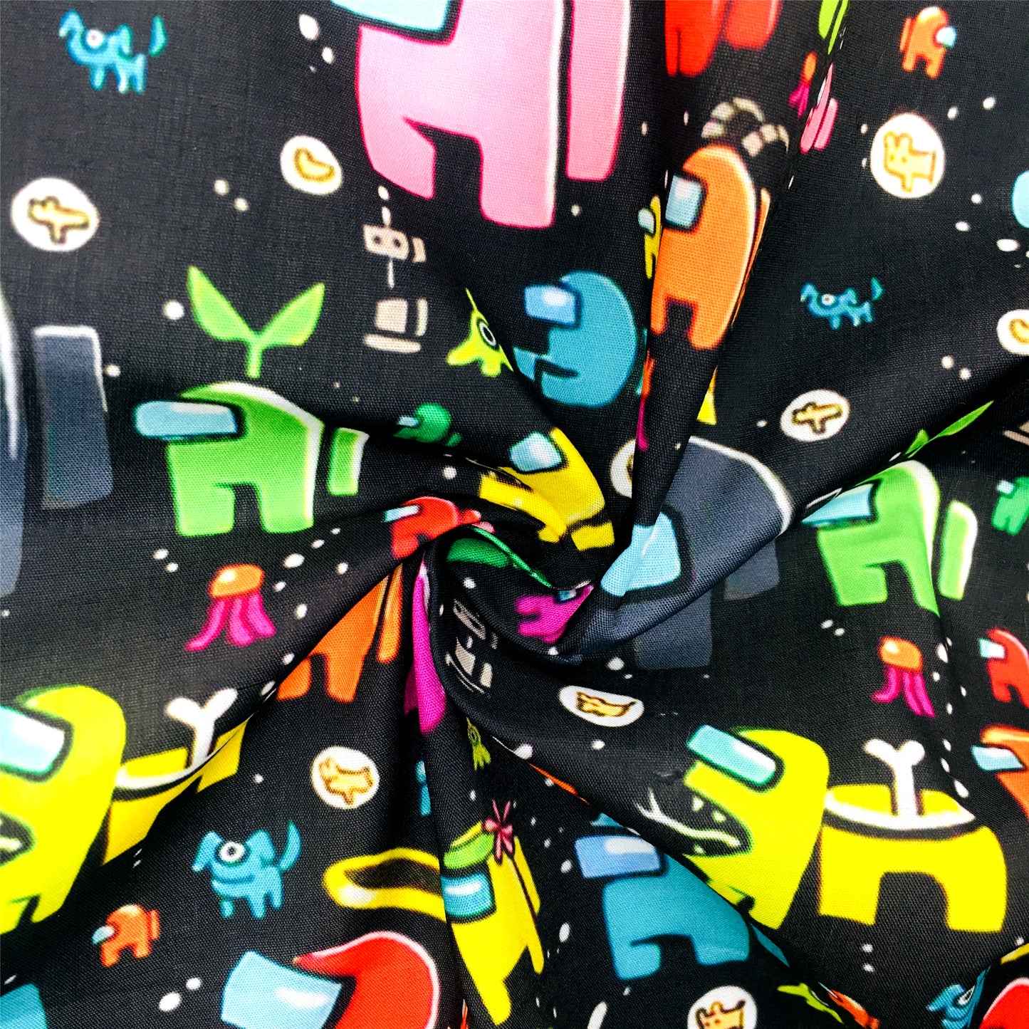 game console among us printed fabric