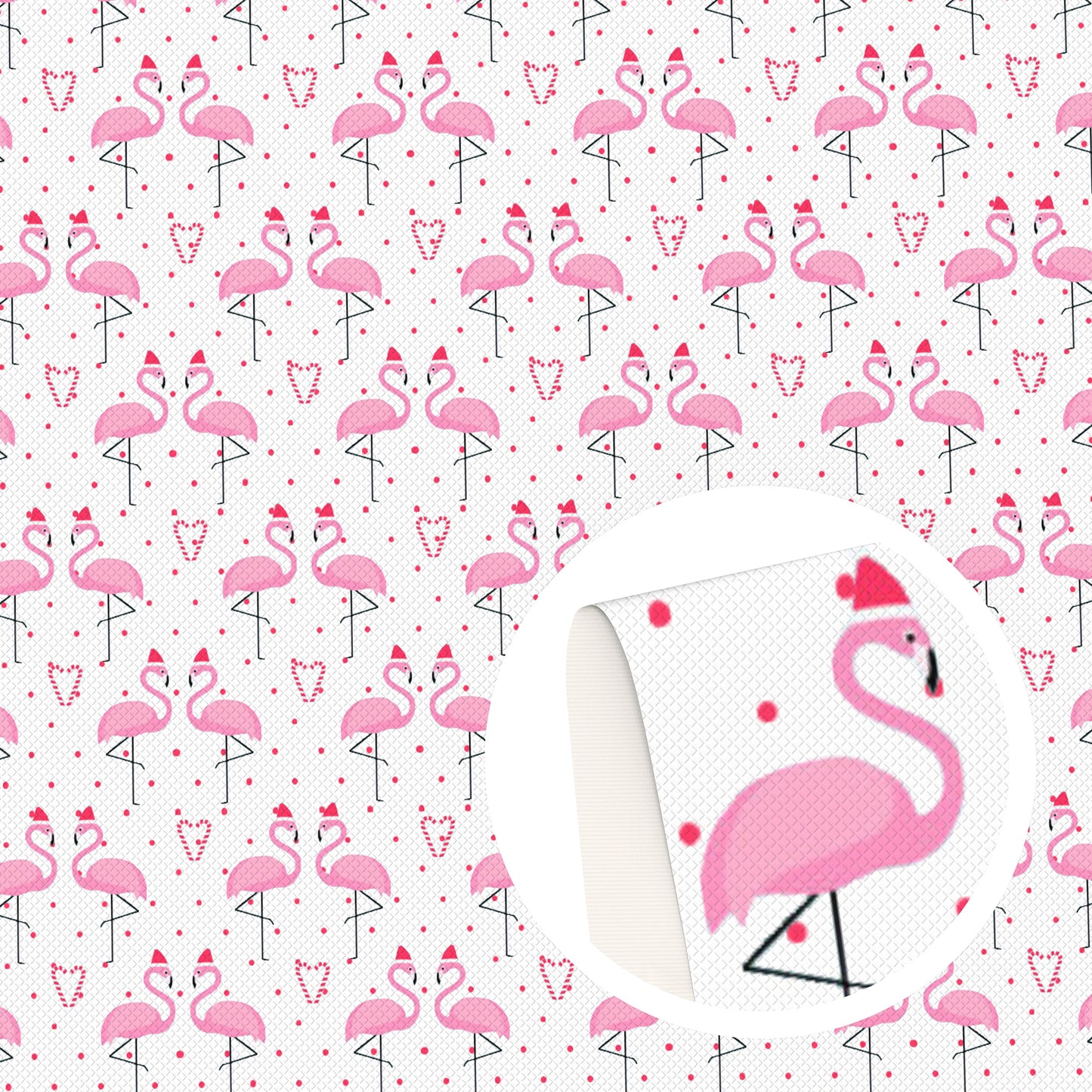 Flamingo Theme Printed Fabric