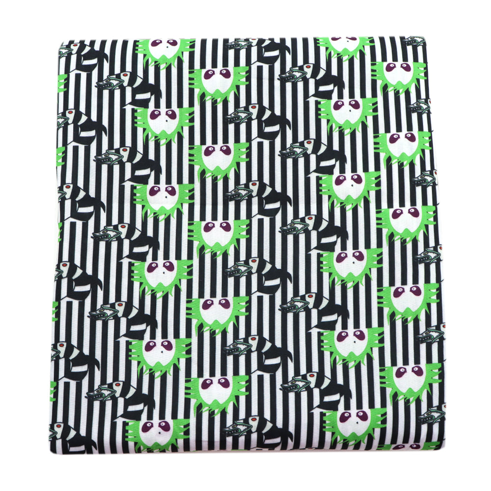 snake pattern stripe printed fabric