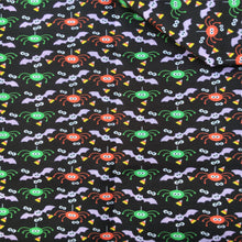 Load image into Gallery viewer, spider spider web printed fabric

