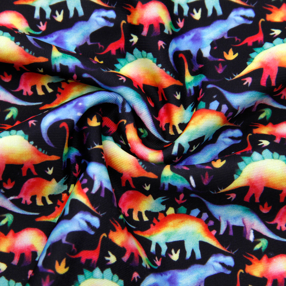 dinosaurs dino printed fabric