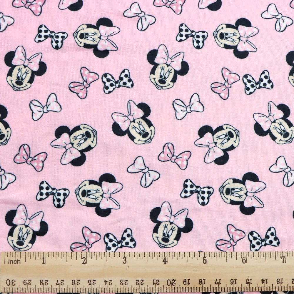 bowknot bows printed fabric