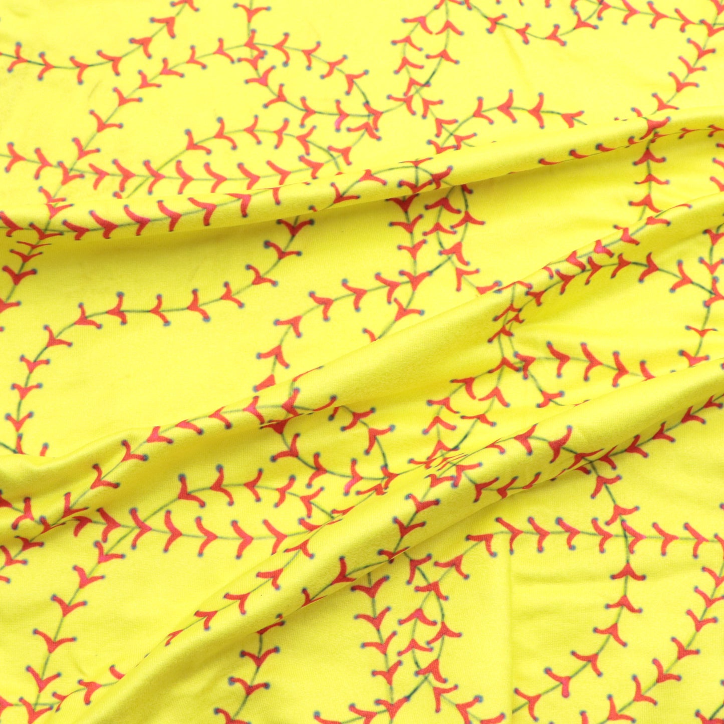 yellow series printed fabric