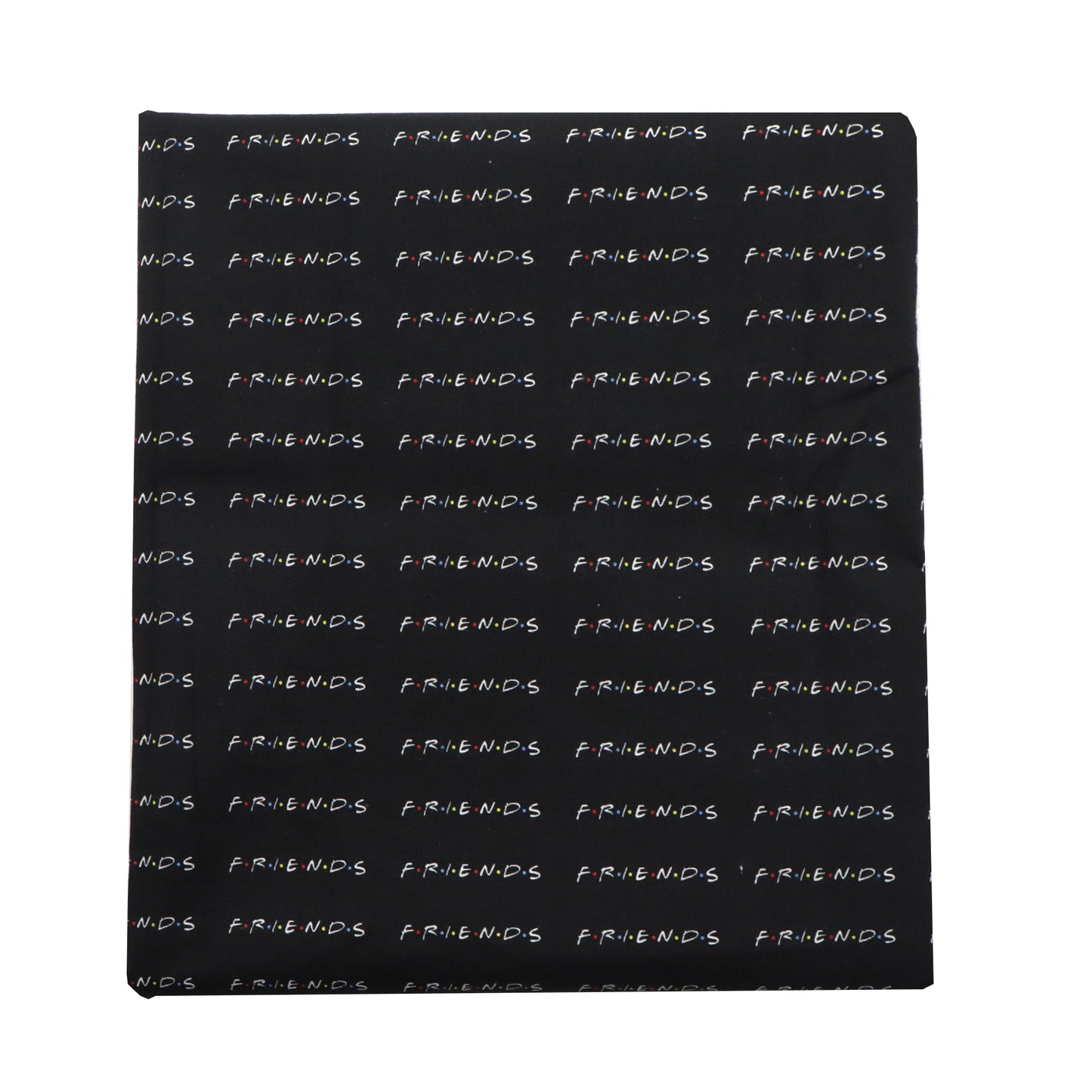 letters alphabet black series printed fabric