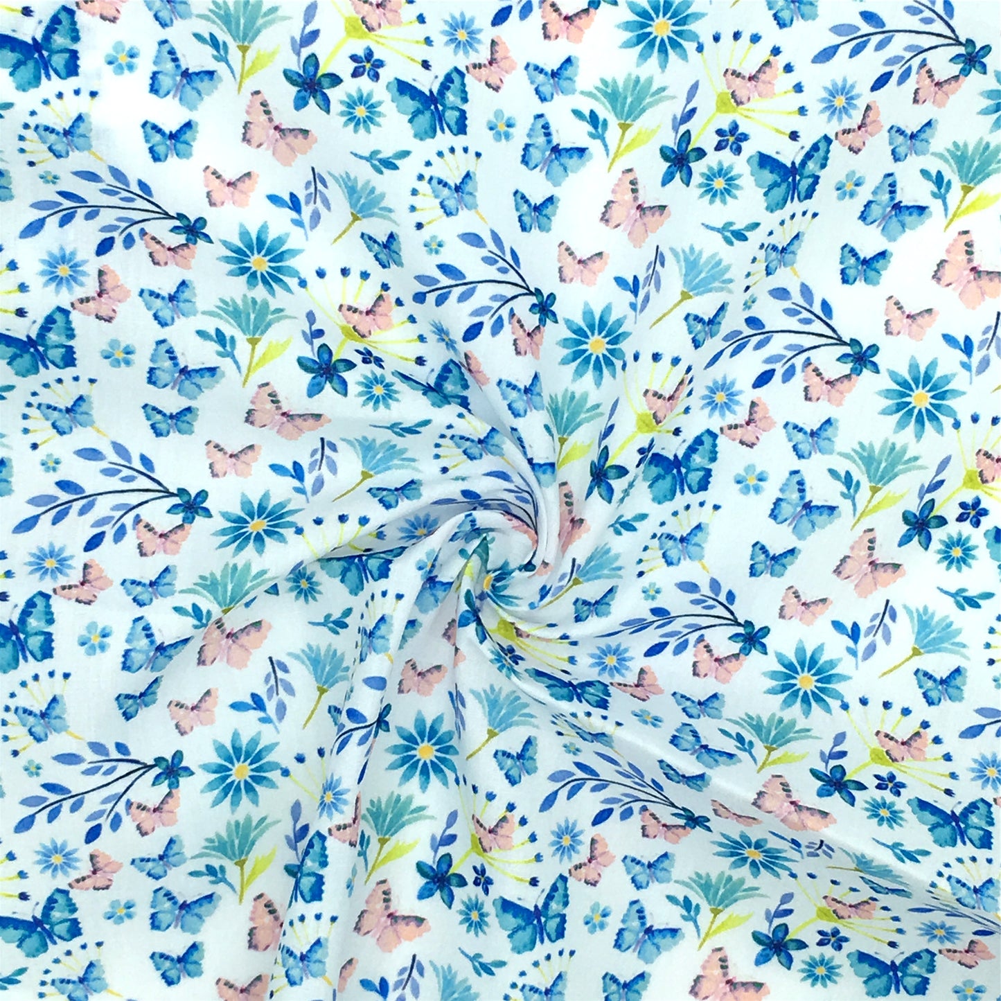 Flower Theme Printed Fabrics