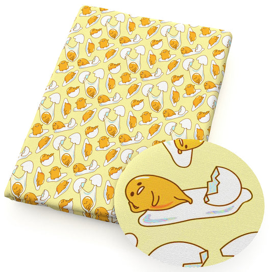 gudetama printed fabric