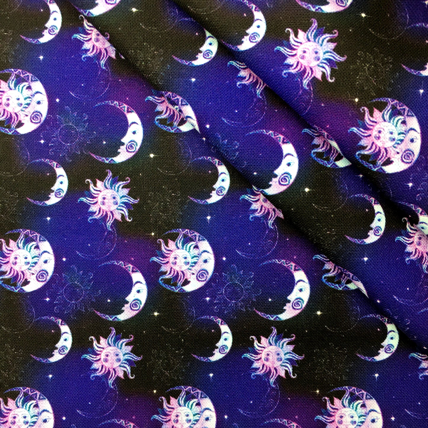 star starfish printed fabric