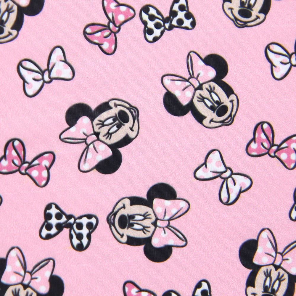 bowknot bows printed fabric