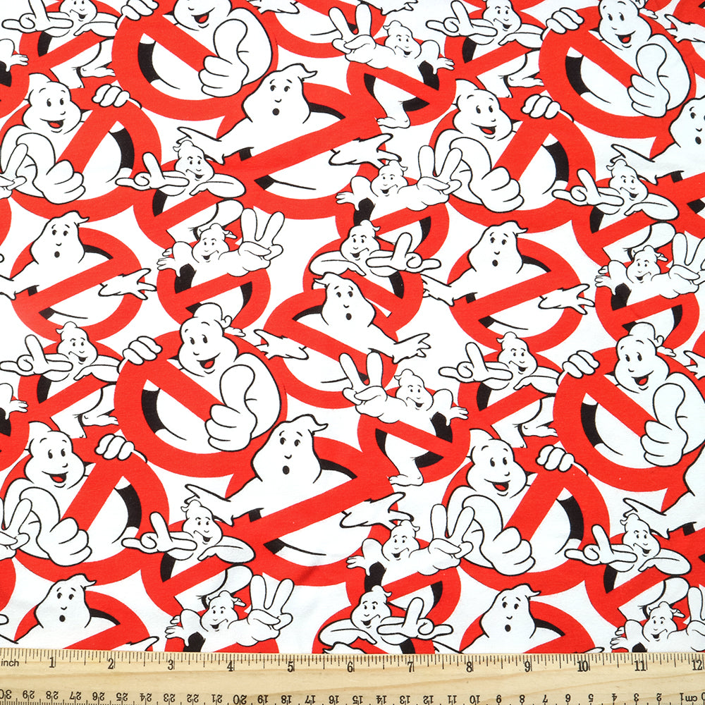 red series printed fabric