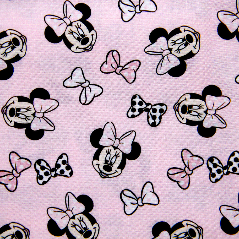 bowknot bows printed fabric