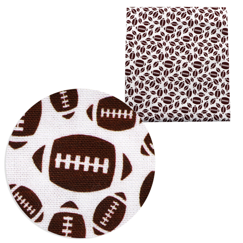 Sports Theme Printed Fabric