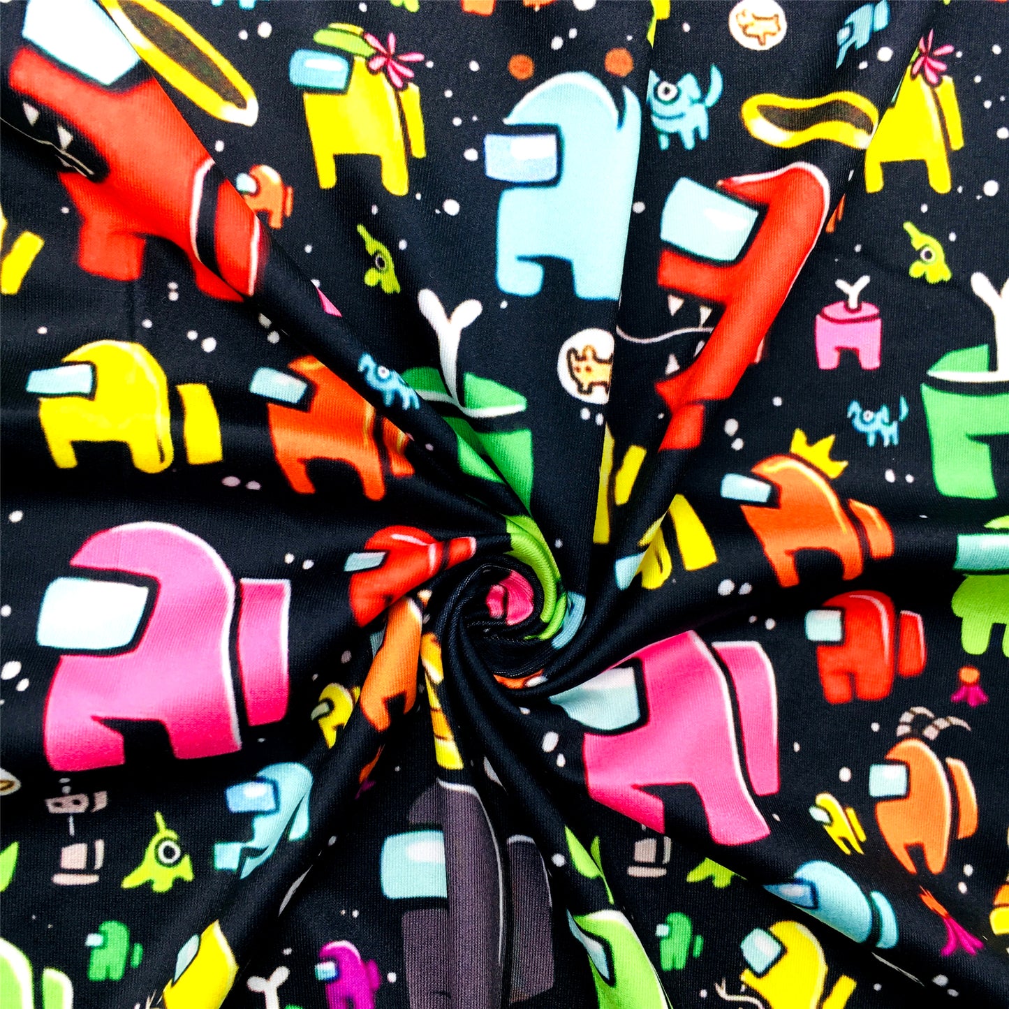 game console among us printed fabric