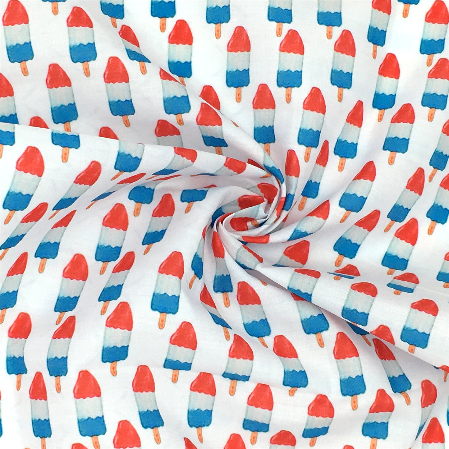 Independence Day (4 of july) Theme Printed Fabric