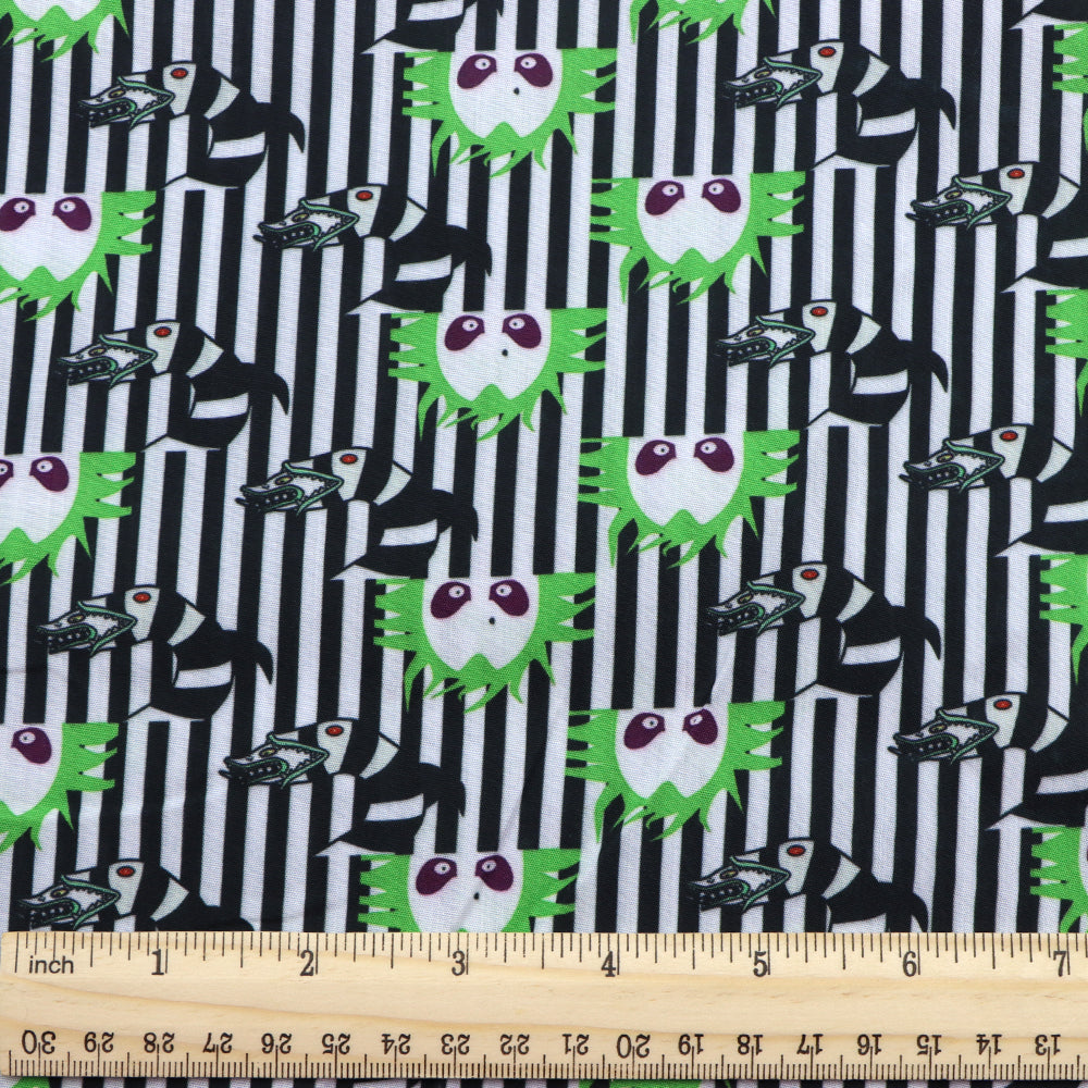 snake pattern stripe printed fabric