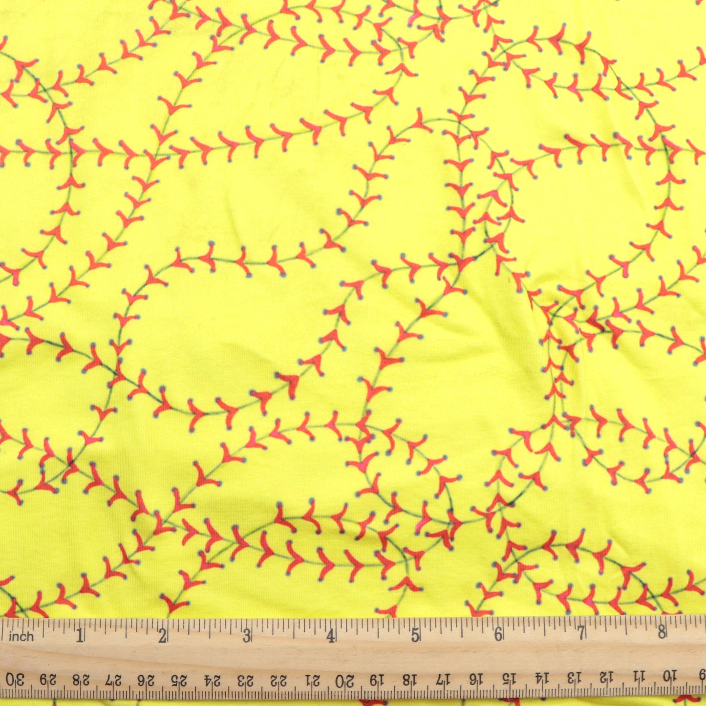 yellow series printed fabric