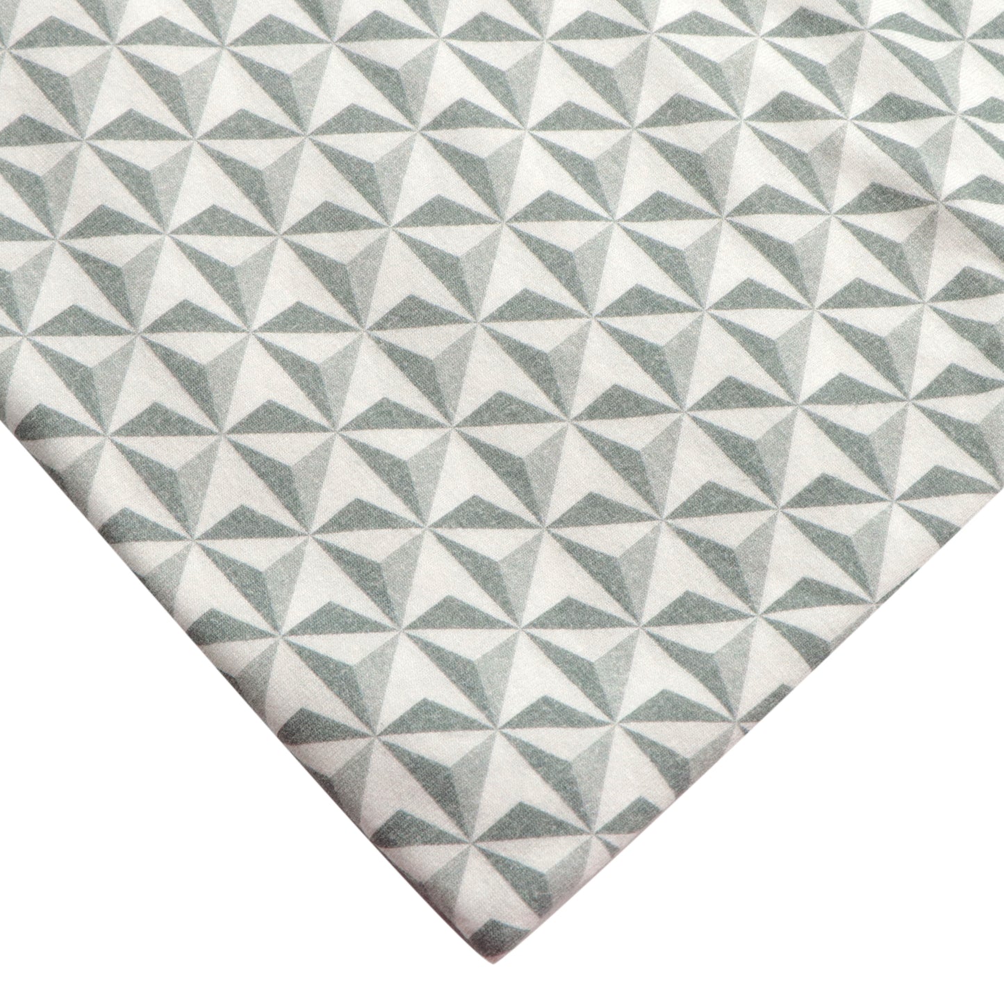 triangle geometric patterns black series printed fabric