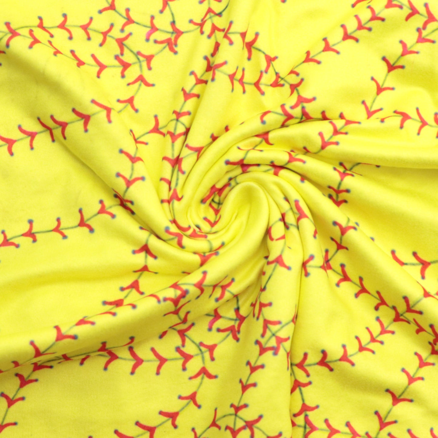 yellow series printed fabric