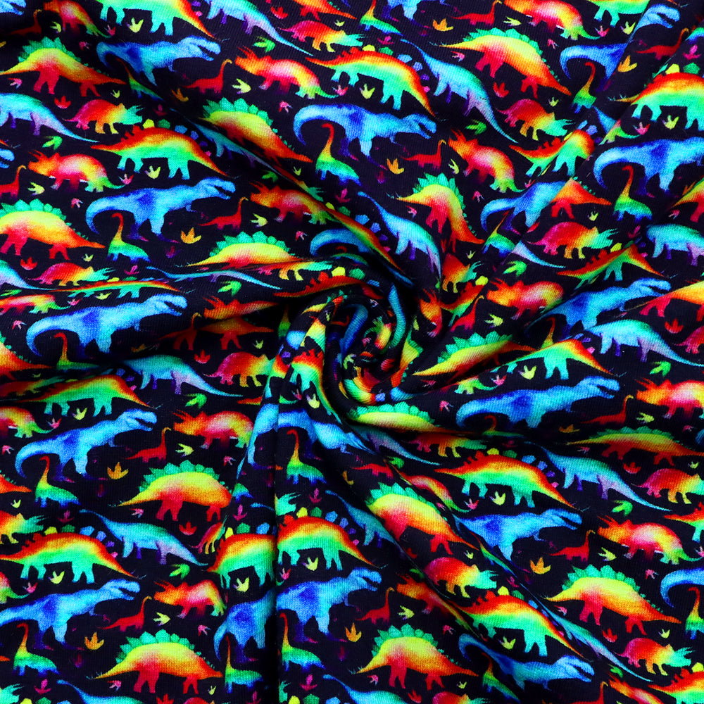 dinosaurs dino printed fabric