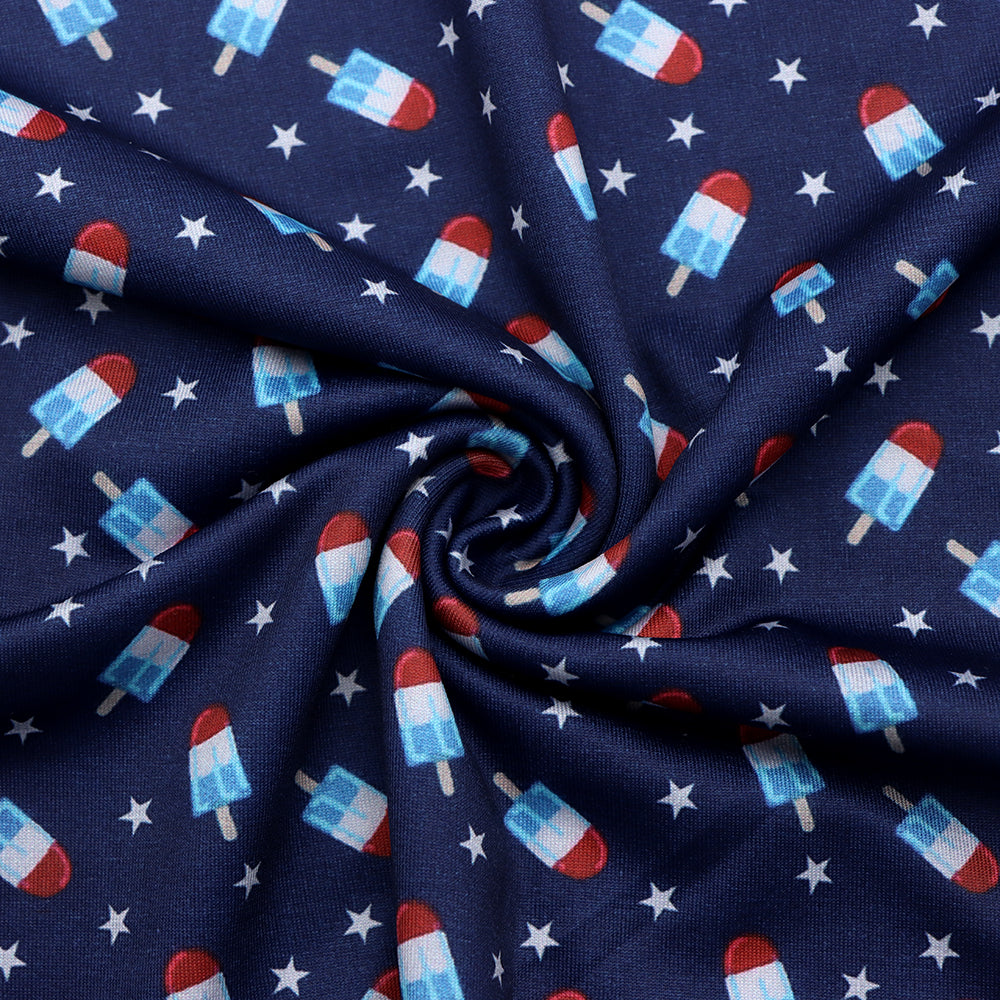 star 4th of july fourth of july independence day printed fabric