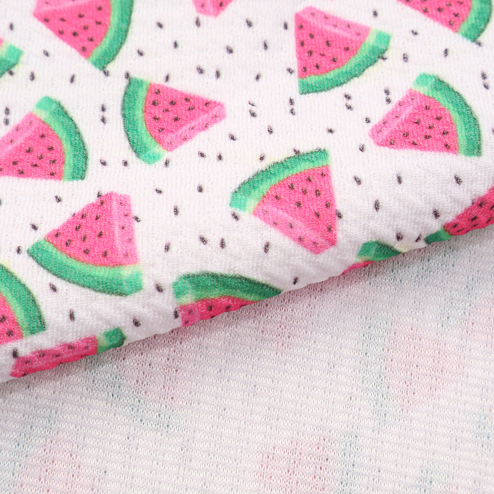 watermelon fruit printed fabric