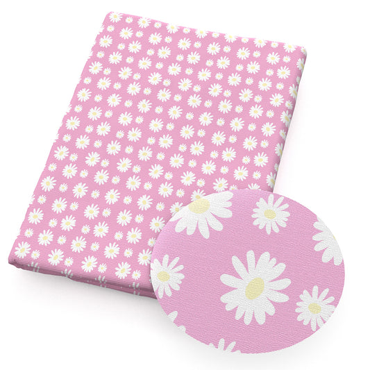 pink series flower floral printed fabric