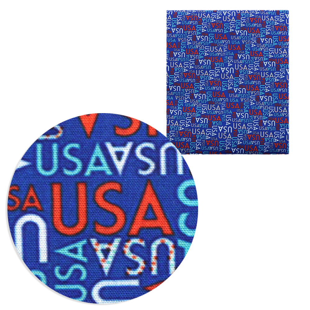 Independence Day (4 of july) Theme Printed Fabric