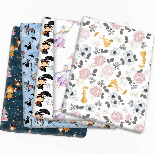 Cartoon Print Fabric