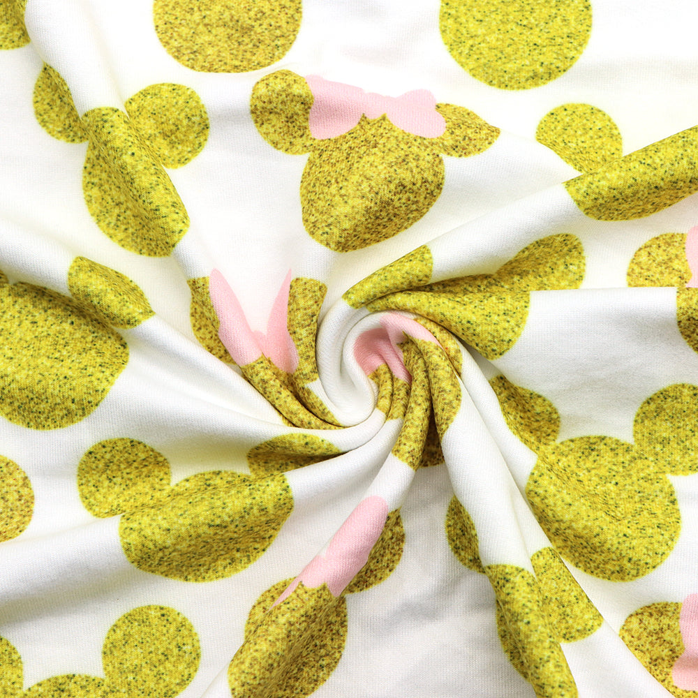 gold series printed fabric