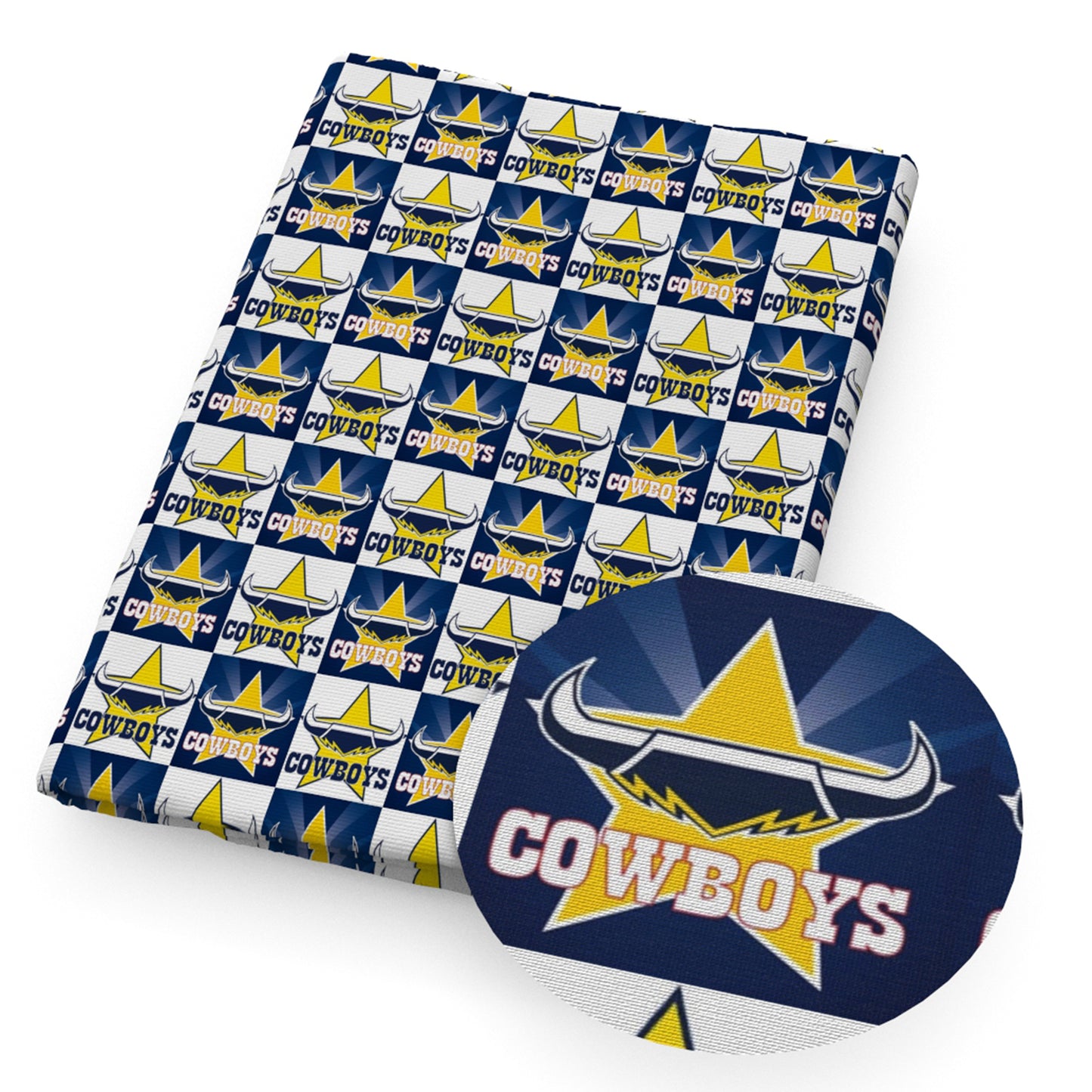 Sports Teams Theme Printed Fabric