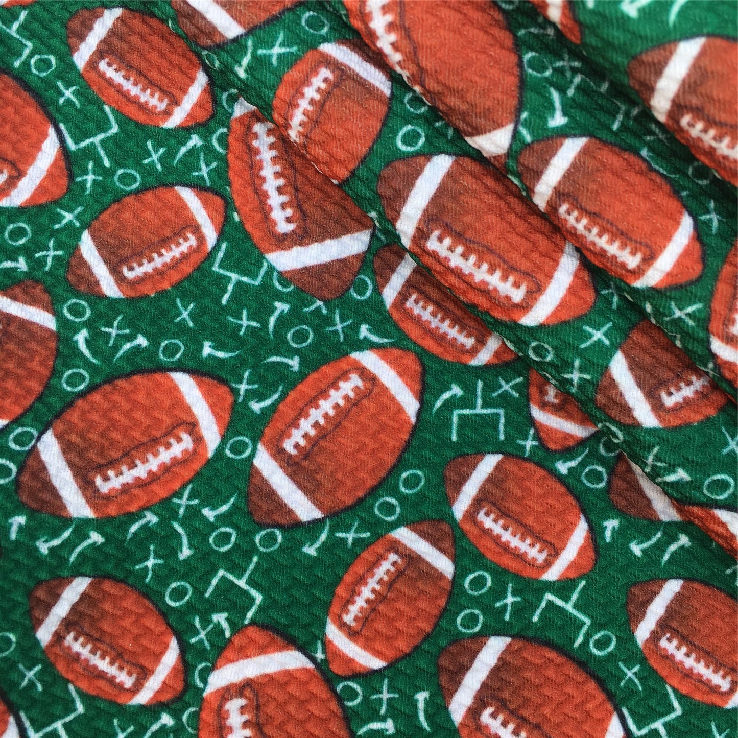 Sports Theme Printed Fabric