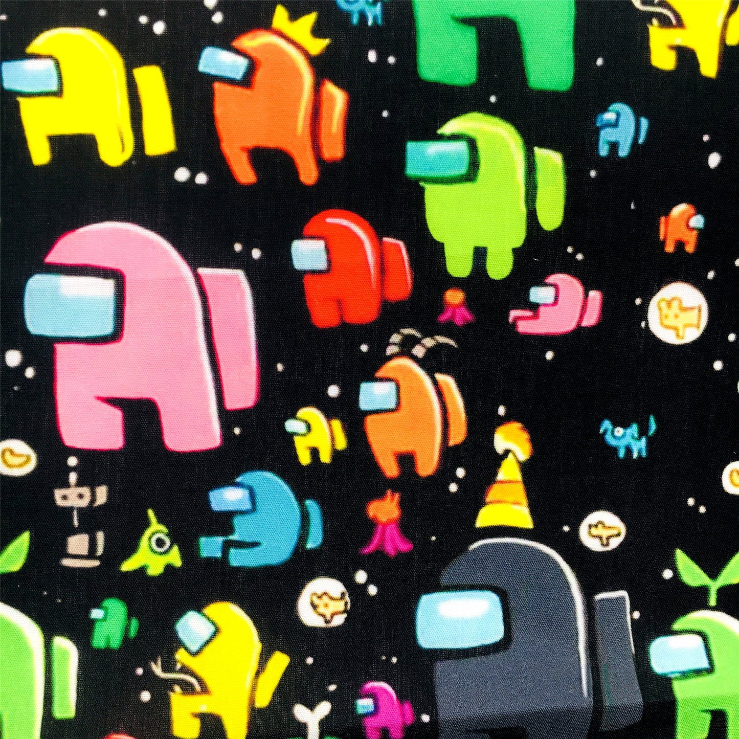 game console among us printed fabric