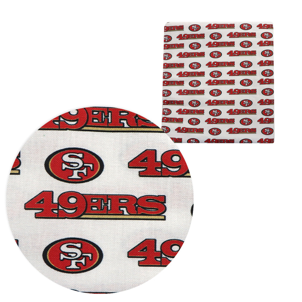 Sports Teams Theme Printed Fabric