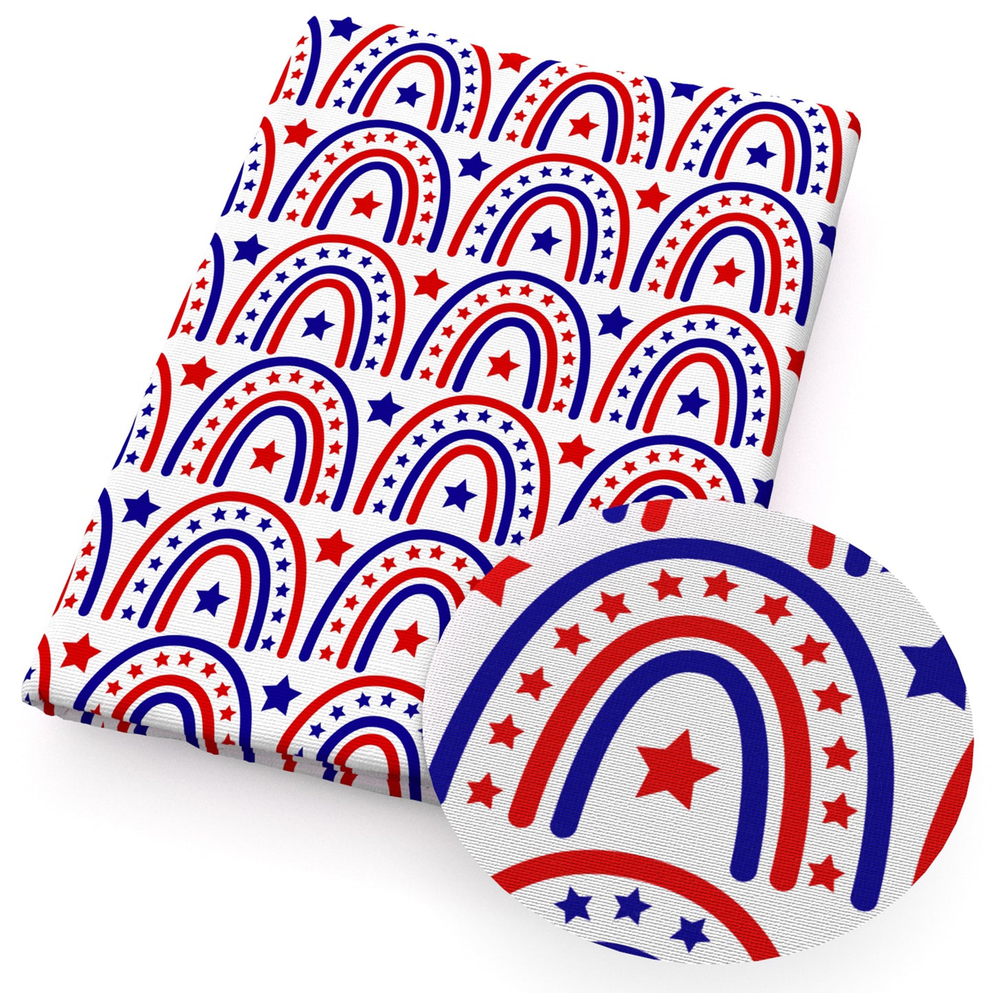 Independence Day (4 of july) Theme Printed Fabric