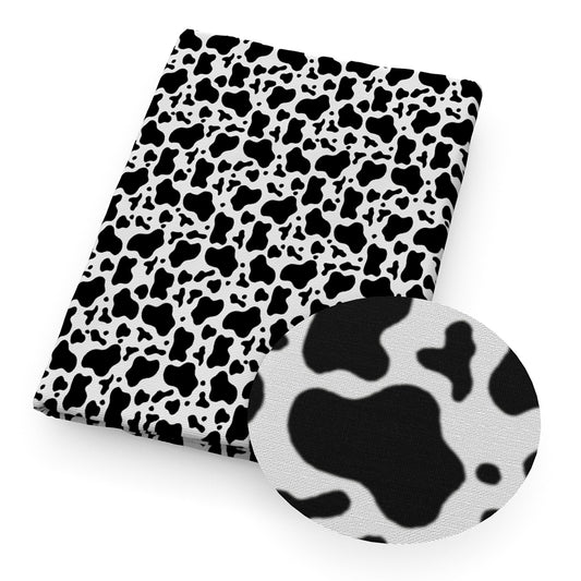 cow pattern printed fabric