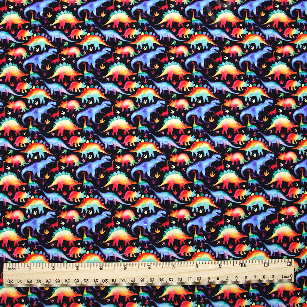 dinosaurs dino printed fabric